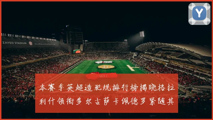 本赛季英超造犯规排行榜揭晓格拉利什领衔多尔古萨卡佩德罗紧随其后